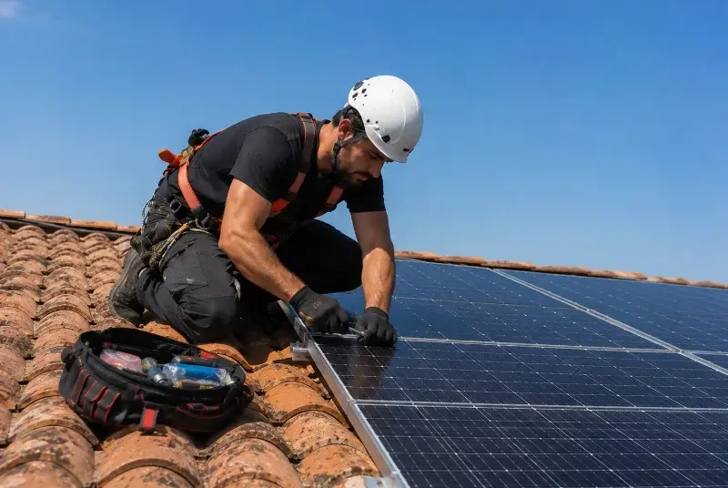 Maintenance et monitoring de panneaux solaires à Lescure-d'Albigeois